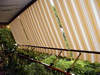 Awnings and tarpaulins cleaning