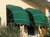 Awnings and tarpaulins cleaning