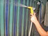 Awnings and tarpaulins cleaning