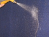 Carpet cleaning with water