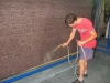Carpet cleaning with water