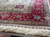 Fringe whiteing on carpets