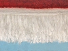 Fringe whiteing on carpets