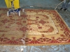 Machine deep cleaning carpets