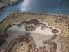 Machine deep cleaning carpets