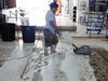 Machine deep cleaning carpets