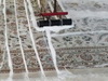 Machine deep cleaning carpets