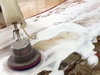 Machine deep cleaning carpets