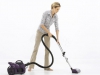Vacuum cleaning and shaking