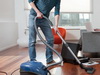 Vacuum cleaning and shaking