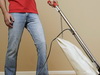 Vacuum cleaning and shaking