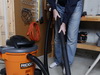 Vacuum cleaning and shaking