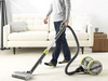 Vacuum cleaning and shaking