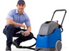Vacuum cleaning and shaking