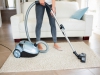 Vacuum cleaning and shaking