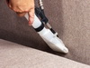 Work in carpet cleaning service